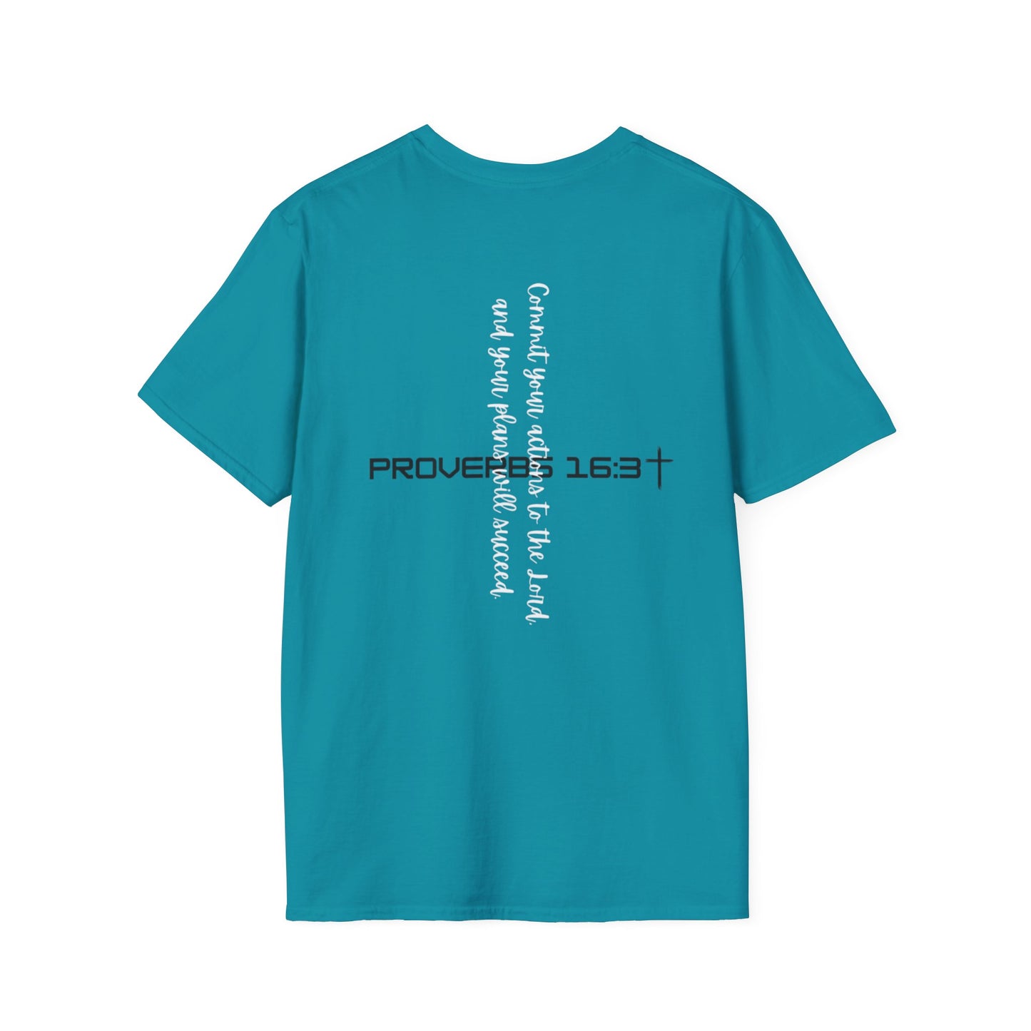 Men's Proverbs 16:3 T-Shirt