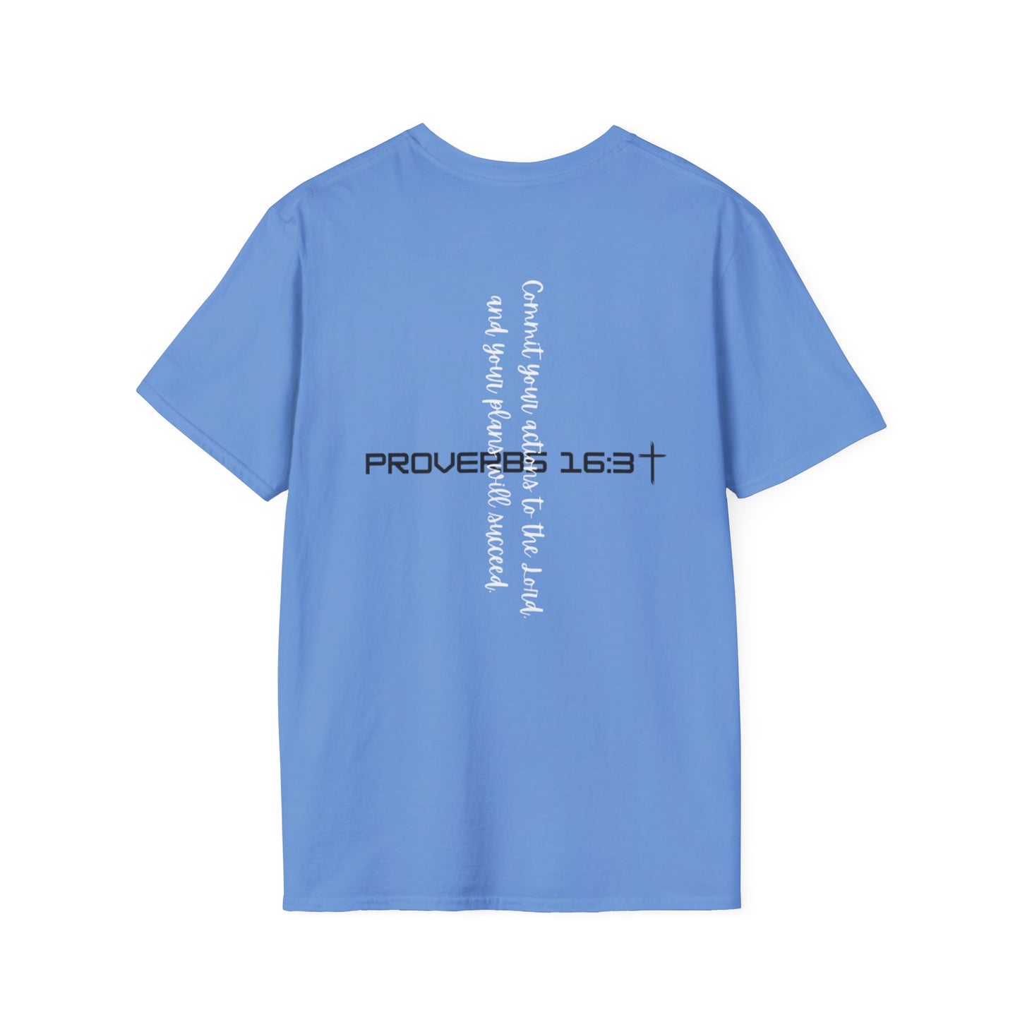 Men's Proverbs 16:3 T-Shirt