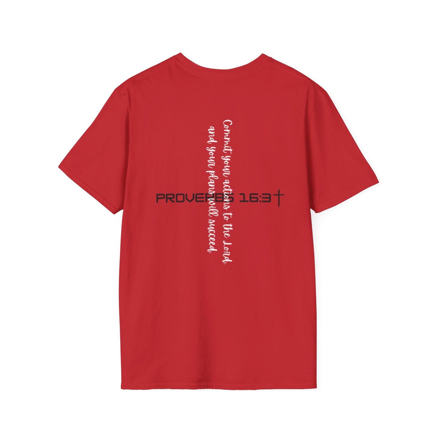 Men's Proverbs 16:3 T-Shirt